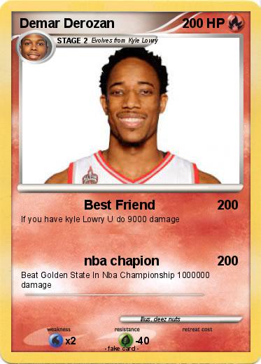 Pokemon Demar Derozan