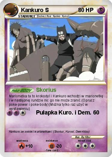 Pokemon Kankuro S