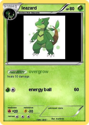 Pokemon leazard