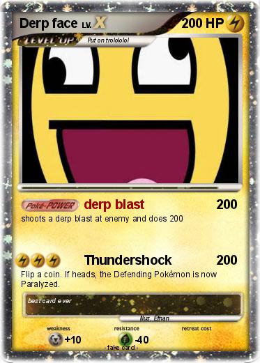 Pokemon Derp face