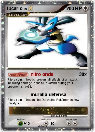Pokemon lucario