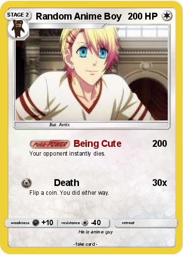 Pokemon Random Anime Boy