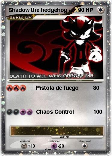 Pokemon Shadow the hedgehog