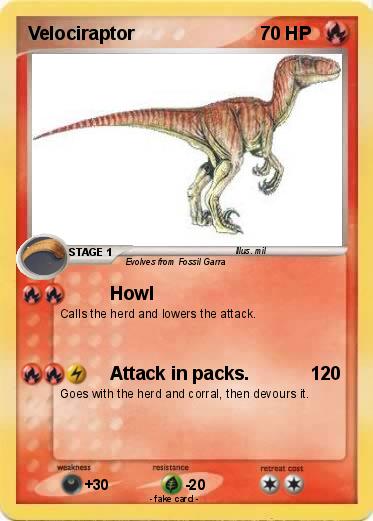 Pokemon Velociraptor