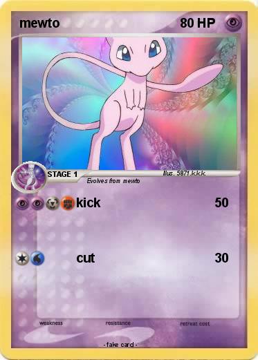 Pokemon mewto