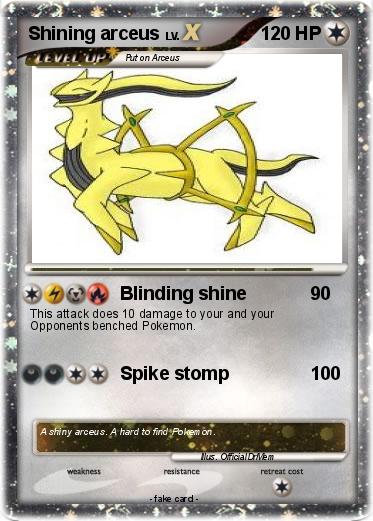 Pokemon Shining arceus
