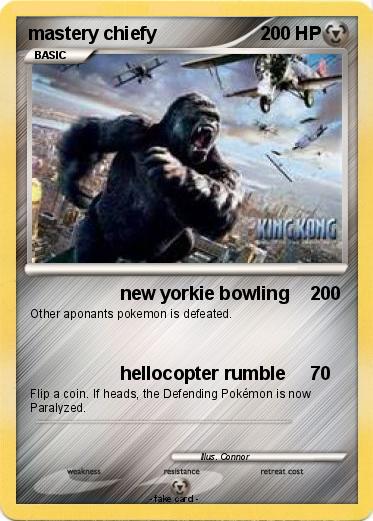 Pokemon mastery chiefy