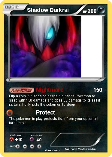 Pokemon Shadow Darkrai