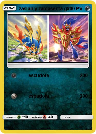 Pokemon zasian y zamasenta gx