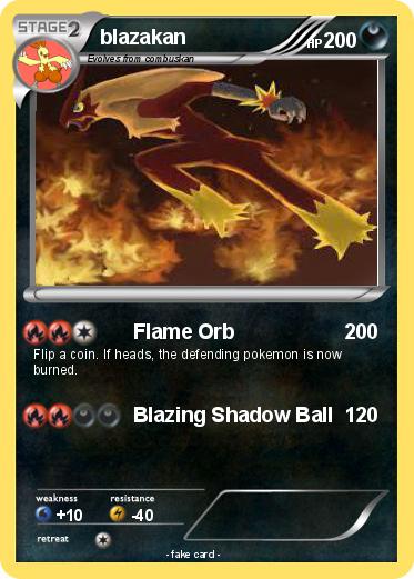 Pokemon blazakan