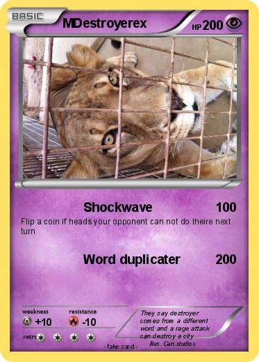 Pokemon MDestroyerex