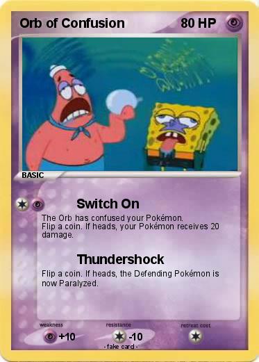 Pokemon Orb of Confusion
