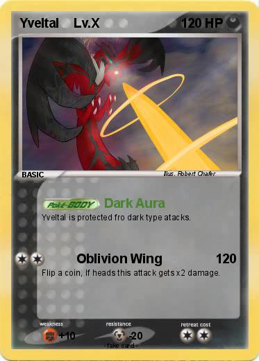 Pokemon Yveltal    Lv.X