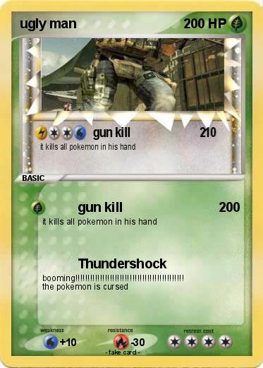 Pokemon ugly man