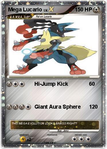Pokemon Mega Lucario