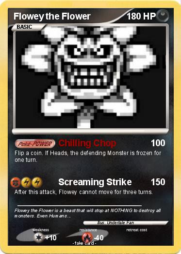Pokemon Flowey the Flower