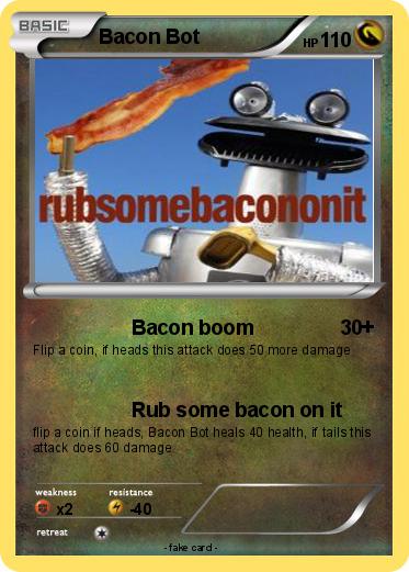 Pokemon Bacon Bot