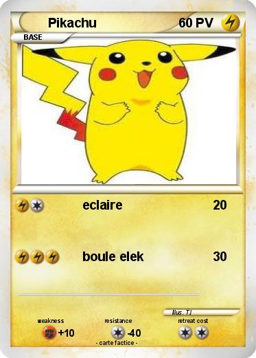 Pokemon Pikachu