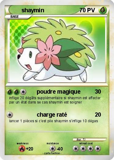 Pokemon shaymin