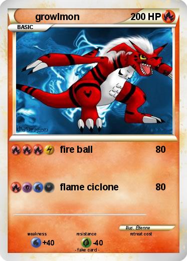 Pokemon growlmon