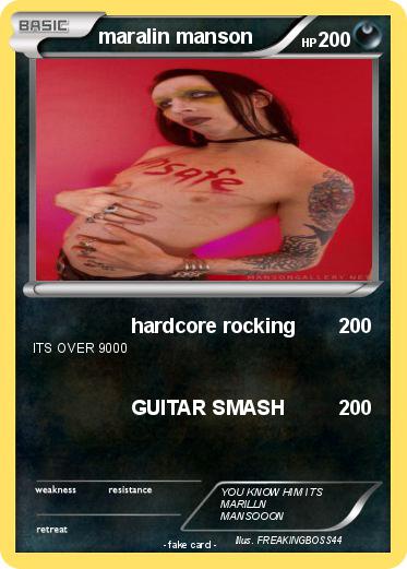 Pokemon maralin manson