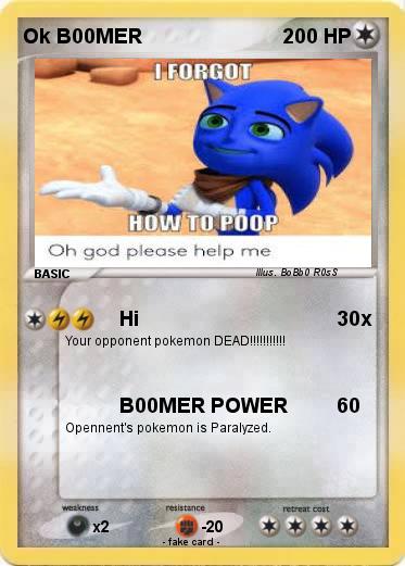 Pokemon Ok B00MER