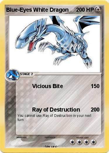 Pokemon Blue-Eyes White Dragon