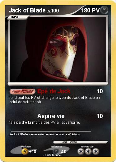 Pokemon Jack of Blade