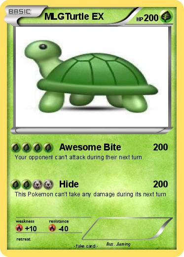 Pokemon MLGTurtle EX
