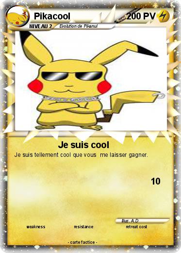 Pokemon Pikacool