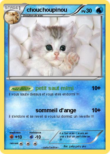Pokemon chouchoupinou