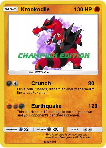 Pokemon Krookodile