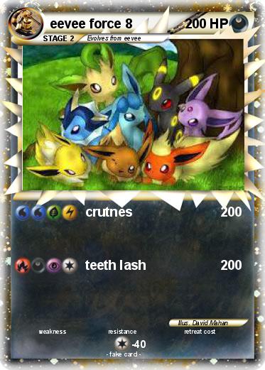 Pokemon eevee force 8