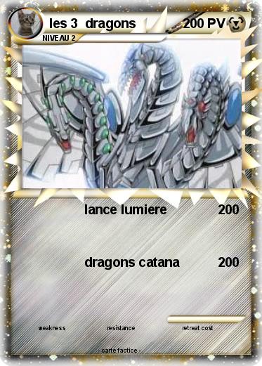 Pokemon les 3  dragons