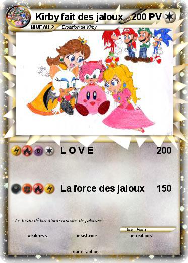 Pokemon Kirby fait des jaloux