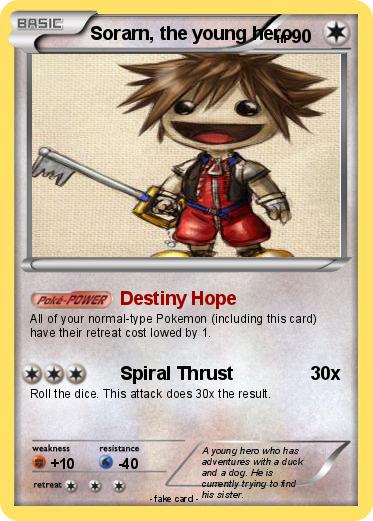 Pokemon Sorarn, the young hero