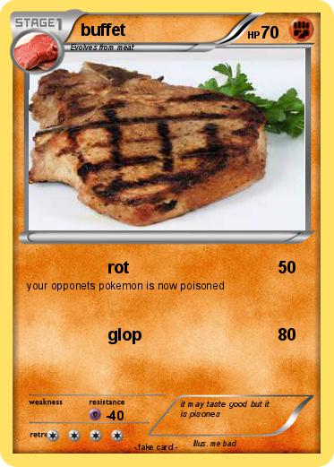 Pokemon buffet