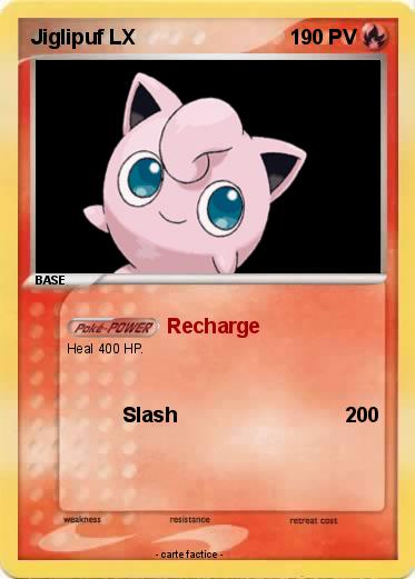 Pokemon Jiglipuf LX