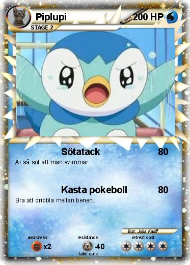Pokemon Piplupi