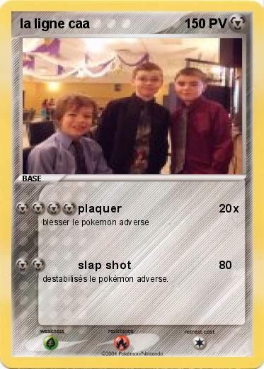 Pokemon la ligne caa