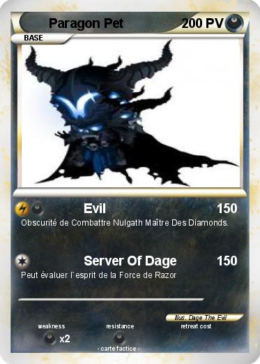 Pokemon Paragon Pet