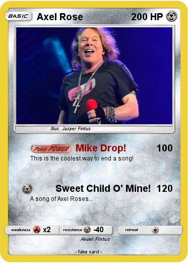 Pokemon Axel Rose