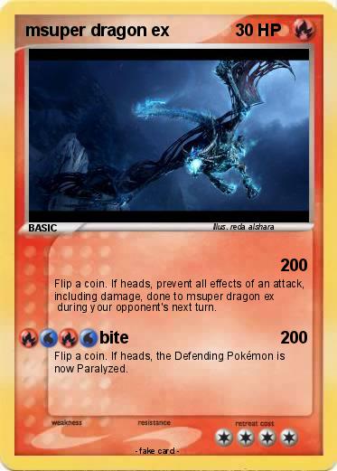 Pokemon msuper dragon ex