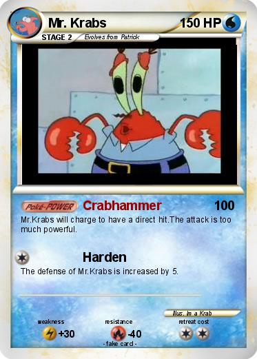 Pokemon Mr. Krabs