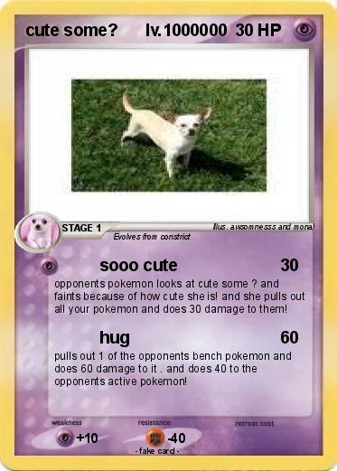 Pokemon cute some?      lv.1000000