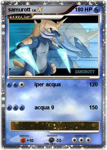 Pokemon samurott