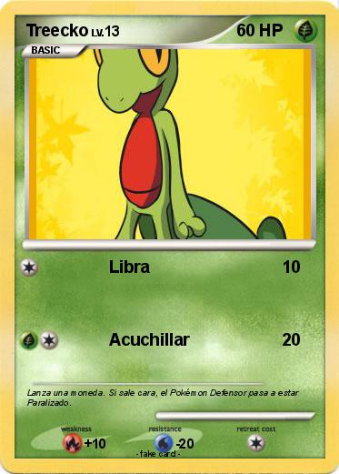 Pokemon Treecko