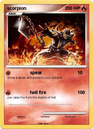 Pokemon scorpion