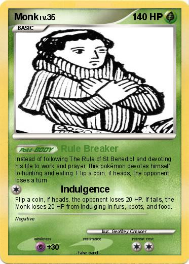 Pokemon Monk
