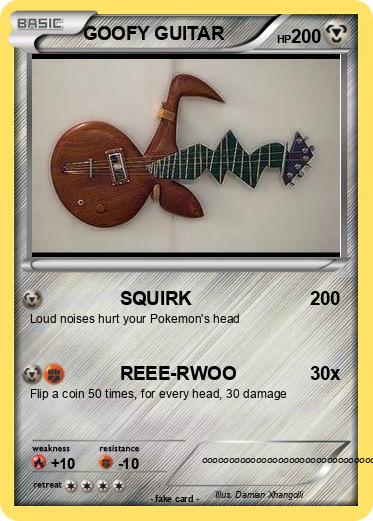 Pokemon GOOFY GUITAR